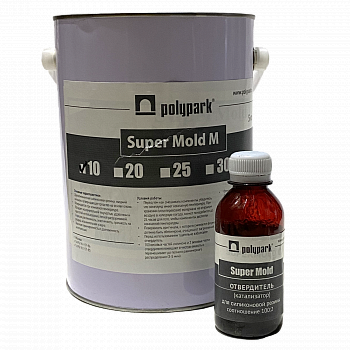 Двухкомпонентный формовочный силикон на основе олова SUPERMOLD M10