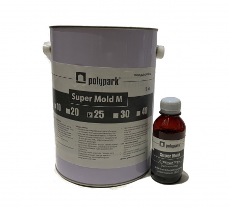 силикон на основе олова SUPERMOLD M25 двухкомпонентный формовочный силикон на основе олова SUPERMOLD M25