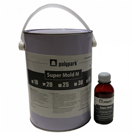 Двухкомпонентный формовочный силикон на основе олова SUPERMOLD M20