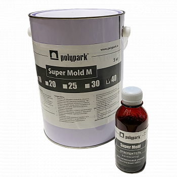 Двухкомпонентный формовочный силикон на основе олова SUPERMOLD M40