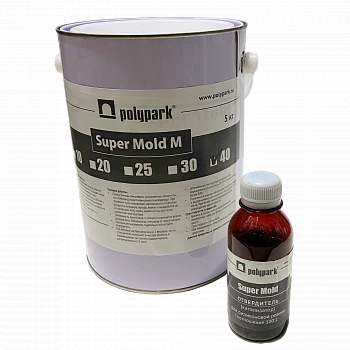 формовочный силикон SUPERMOLD M40 двухкомпонентный формовочный силикон на основе олова SUPERMOLD M40
